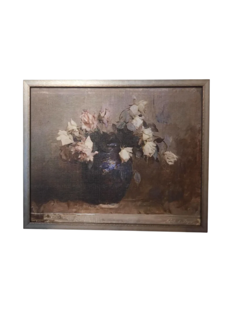 VINTAGE VASE toile encadrée