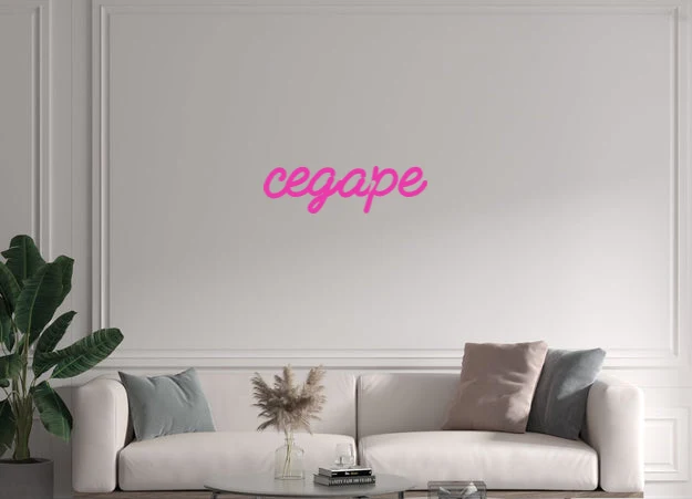 Custom text: cegape