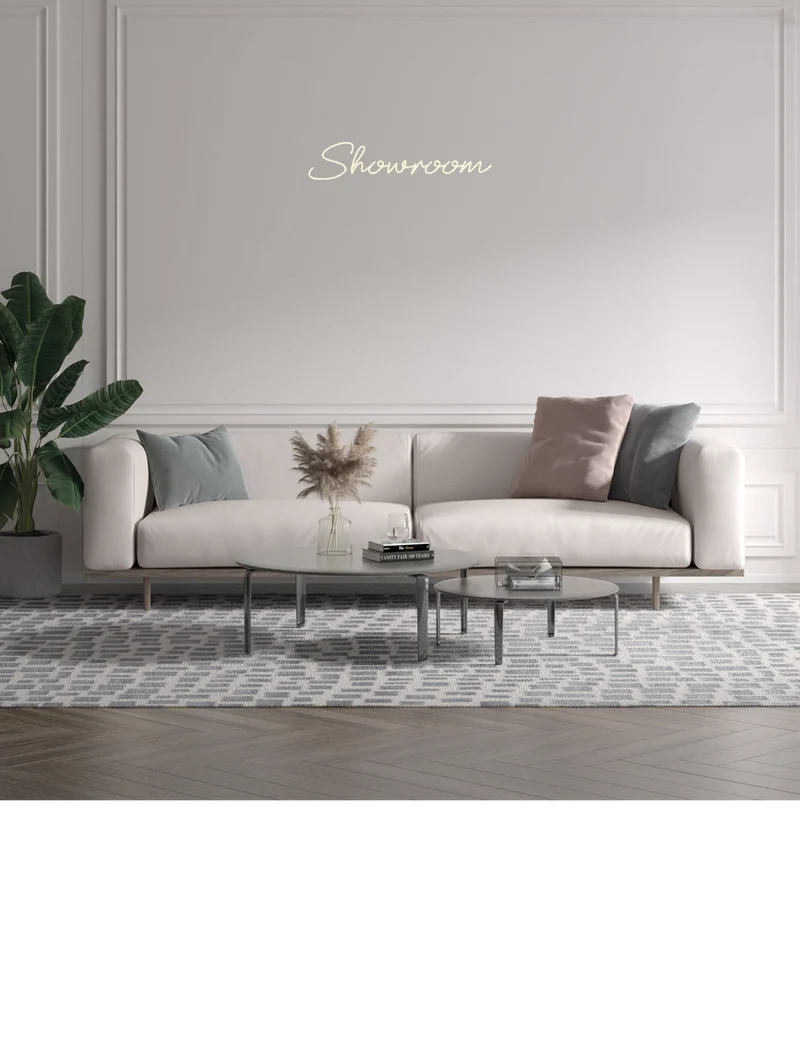 Custom text: Showroom