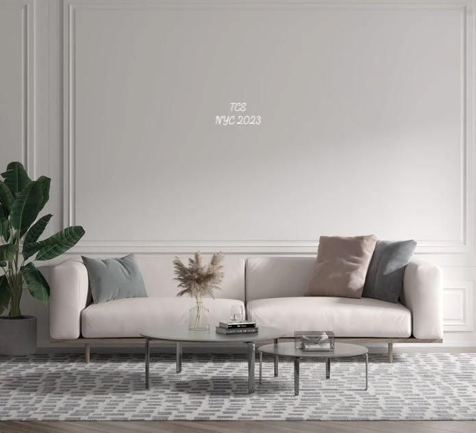 Custom text: TCS NYC 2023