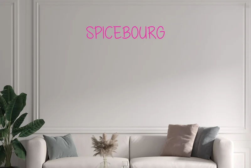 Custom text: SPICEBOURG
