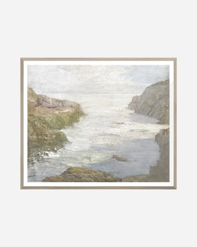 AT LOW TIDE, C. 1841 Cadre