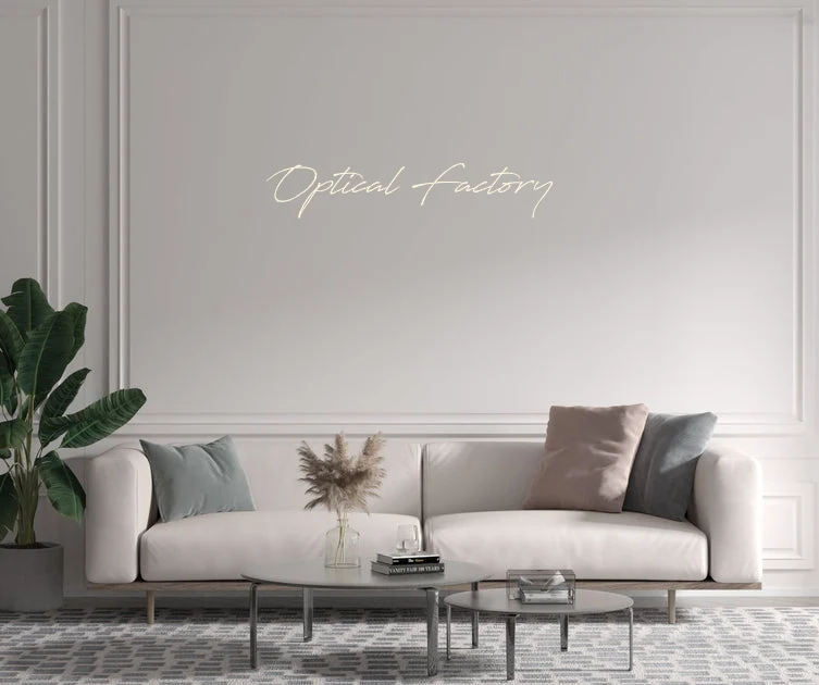 Custom text: Optical Factory