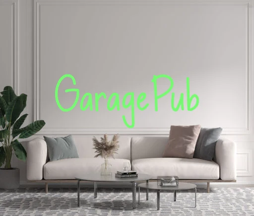 Custom text: GaragePub