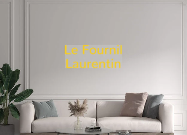 Custom text: Le Fournil Laurentin