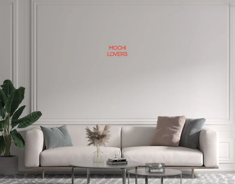 Custom text: MOCHI LOVERS