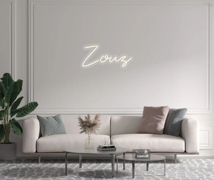 Custom text: Zouz