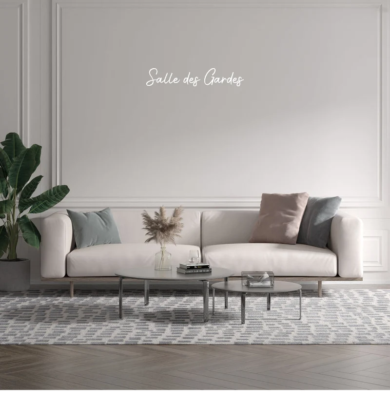 Custom text: Salle des Gardes