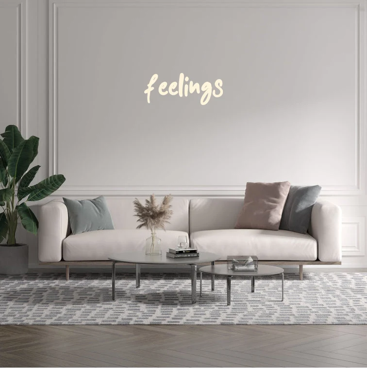 Custom text: FEELINGS