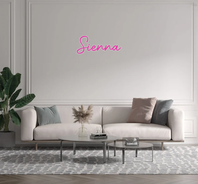 Custom text: Sienna