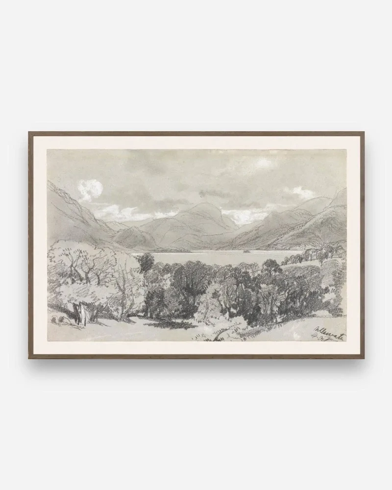 LEAR – FOLIO GRAPHITE LANDSCAPE III C. 1836