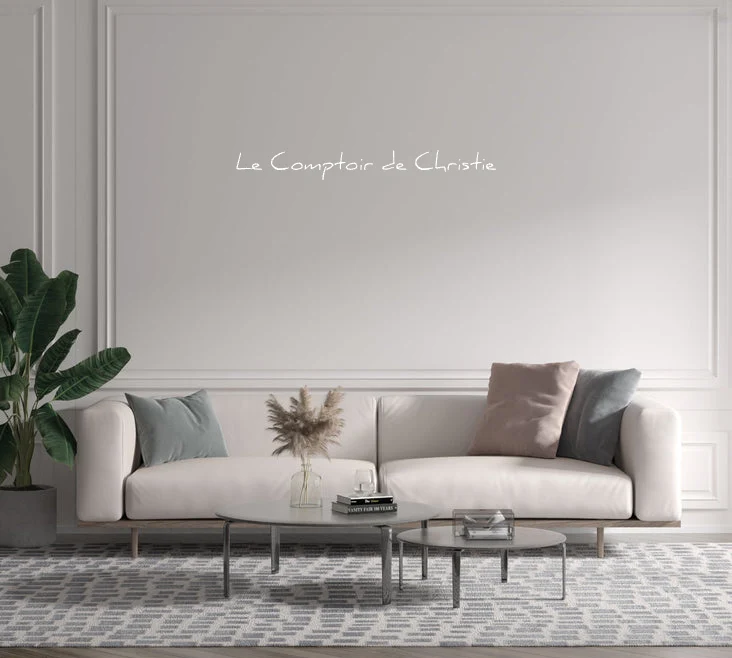 Custom text: Le Comptoir de Christie