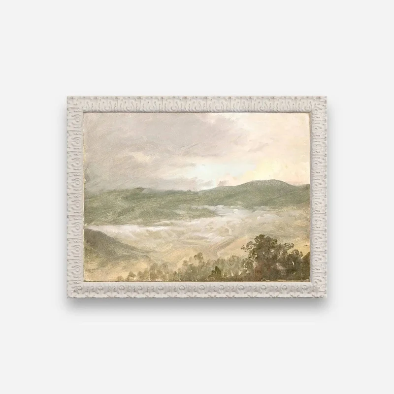 Church Landscape C. 1865 - Petite