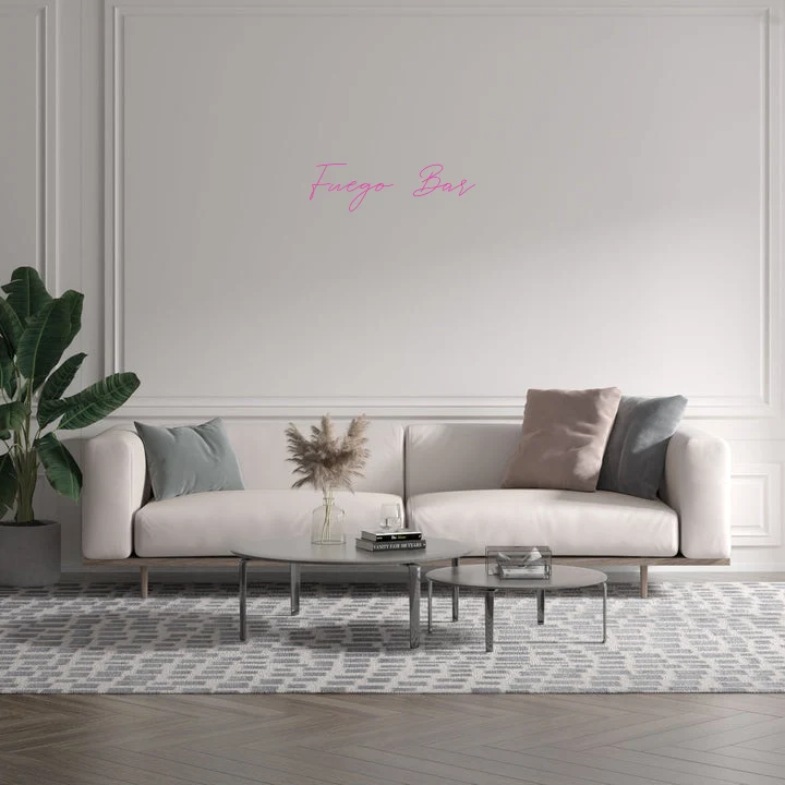 Custom text: Fuego Bar