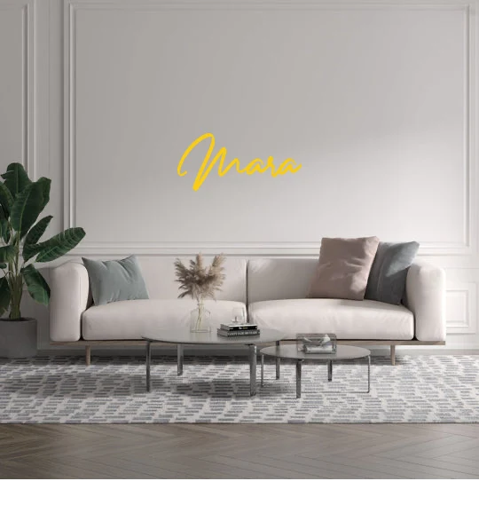 Custom text: Mara