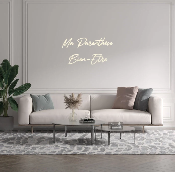 Custom text: Ma Parenthèse Bien-Etre