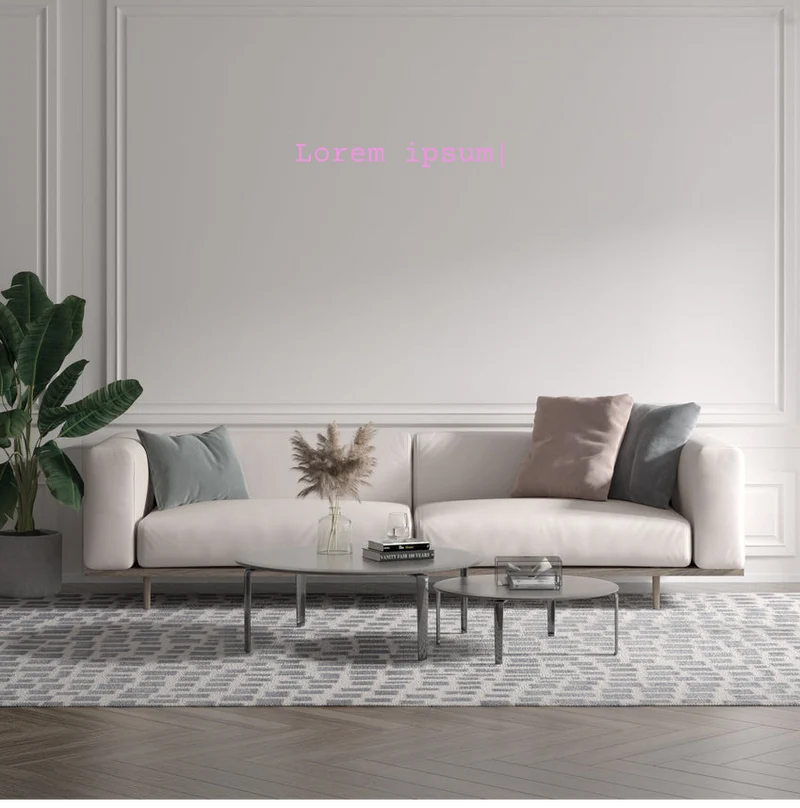 Custom text: Lorem ipsum|