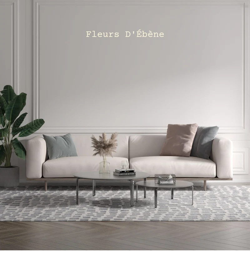 Custom text: Fleurs D'Ébène