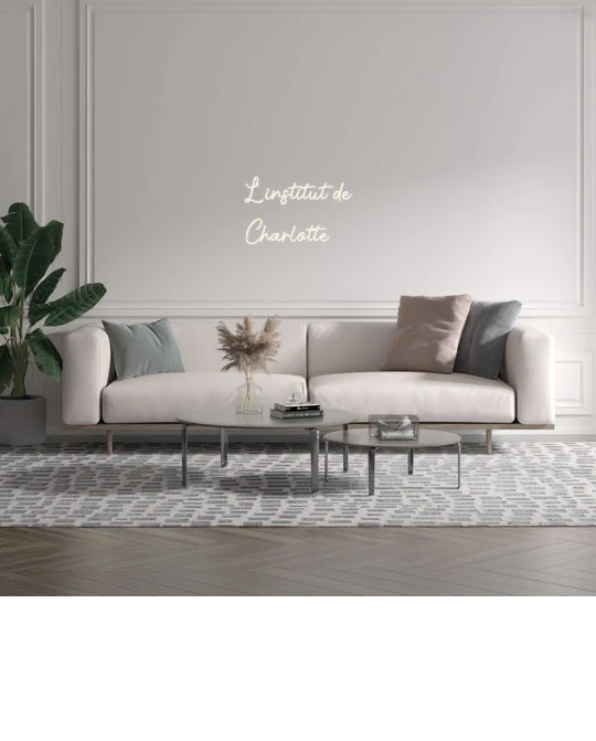 Custom text: L' institut de Charlotte