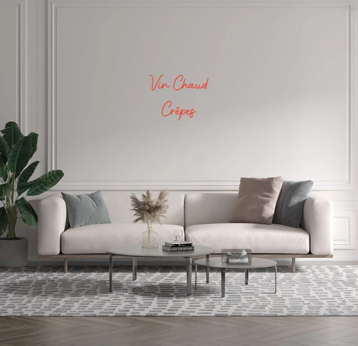 Custom text: Vin Chaud Crêpes