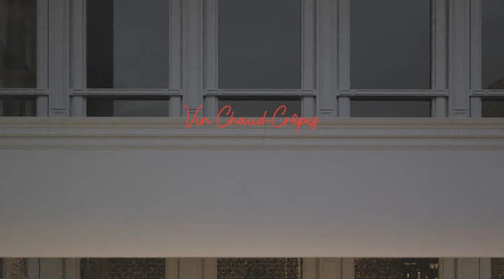Custom text: Vin Chaud-Crêpes
