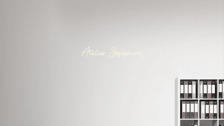 Custom text: Atelier Joséphine