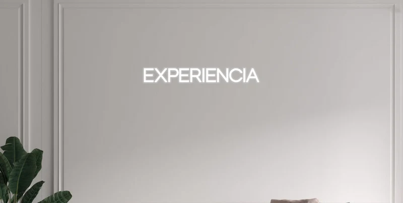 Custom text: EXPERIENCIA