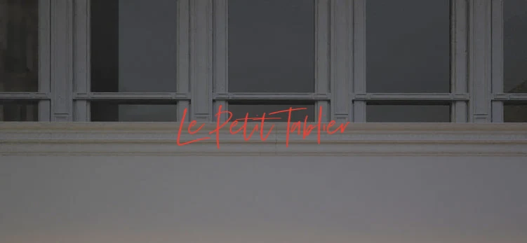 Custom text: Le Petit Tablier
