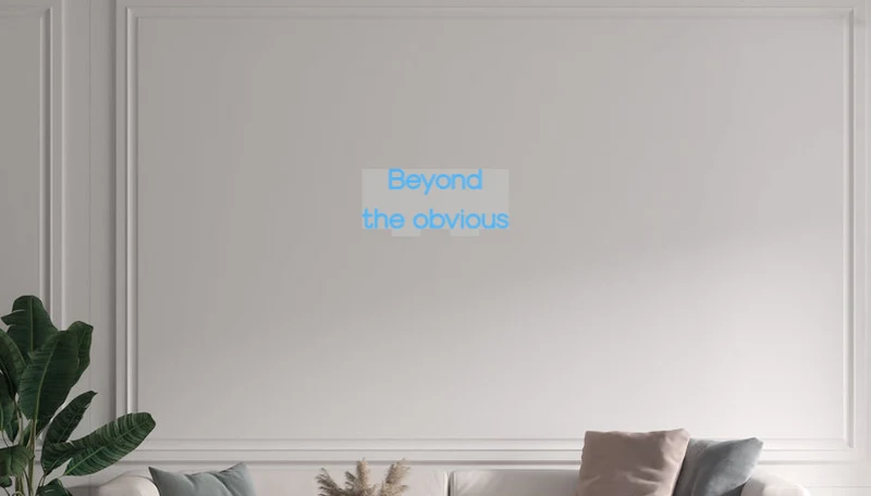Custom text: Beyond the obvious