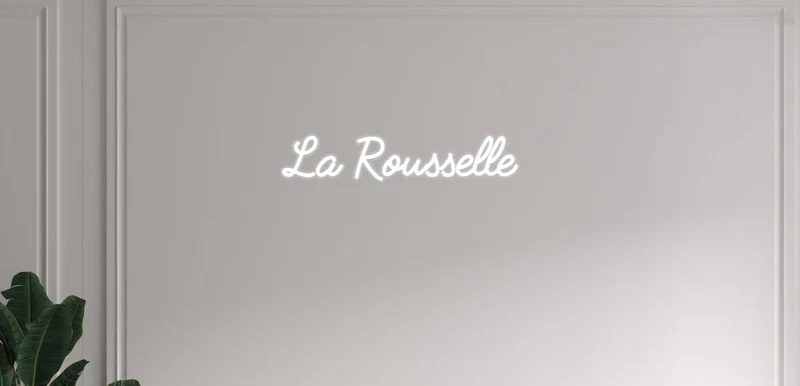 Custom text: La Rousselle