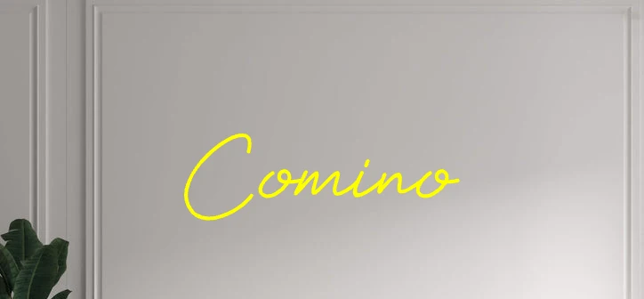 Custom text: Comino