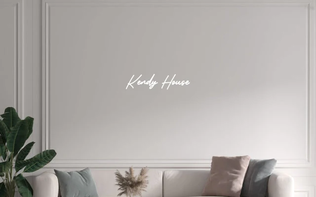 Custom text: Kendy House