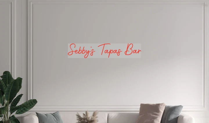 Custom text: Sebby's Tapas Bar