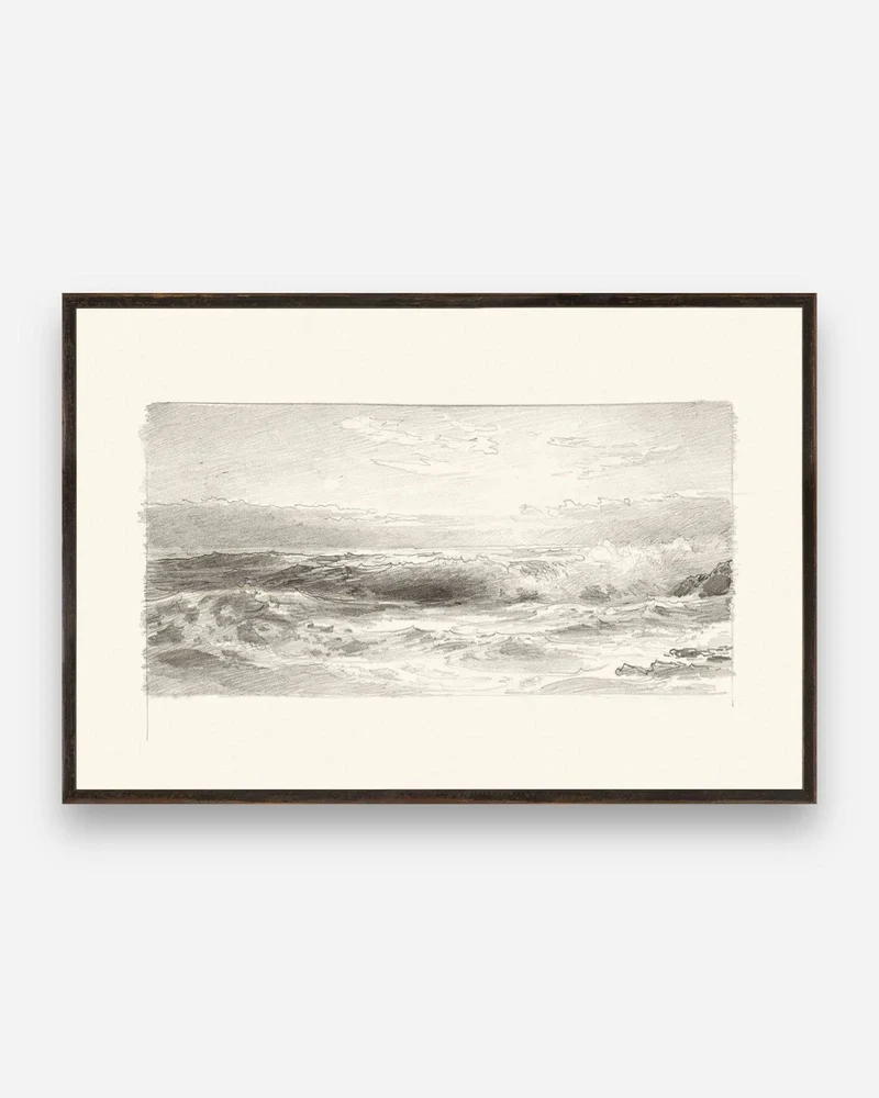 Graphite Seascape I - 187