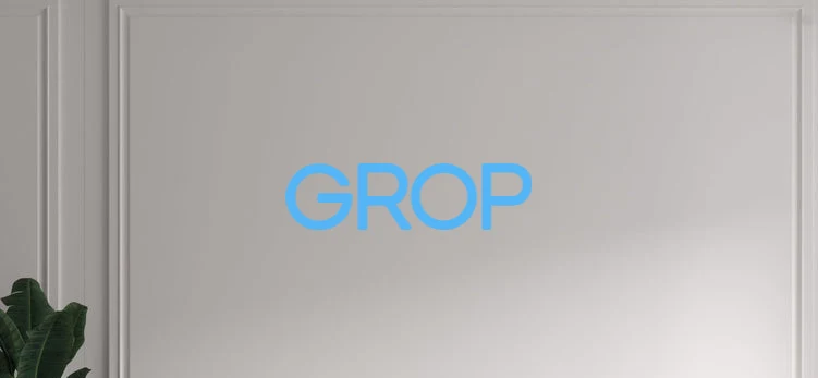 Custom text: GROP