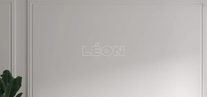 Custom text: Léon