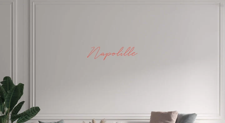 Custom text: Napolille