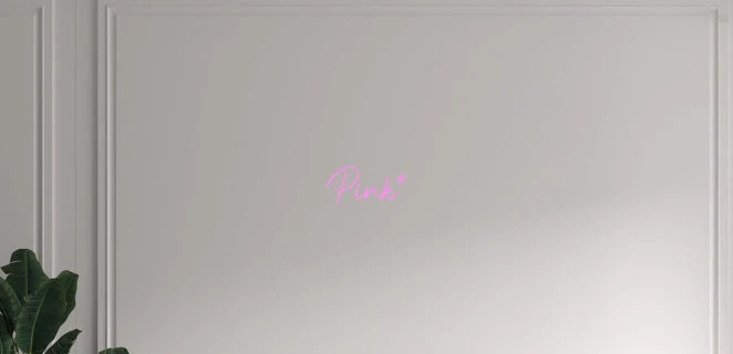 Custom text: Pink*