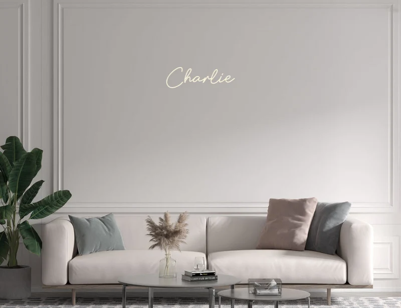 Custom text: Charlie