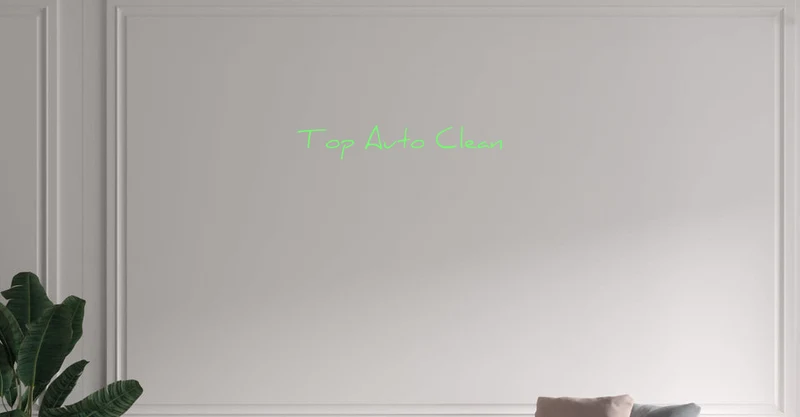 Custom text: Top Auto Clean