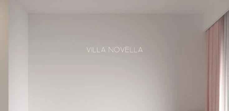 Custom text: VILLA NOVELLA
