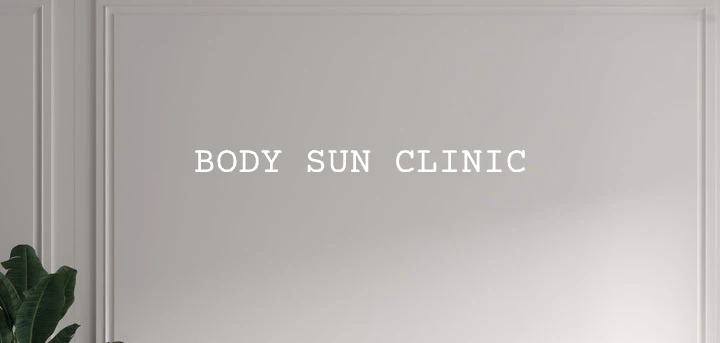 Custom text: BODY SUN CLINIC