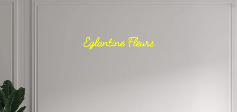 Custom text: Eglantine Fleurs