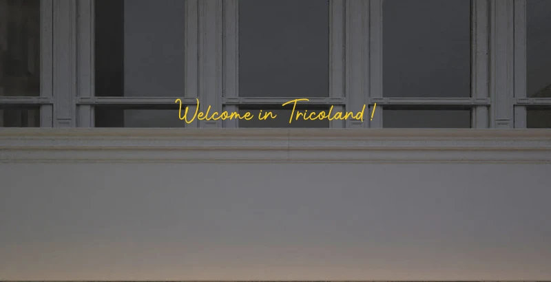 Custom text: Welcome in Tricoland !