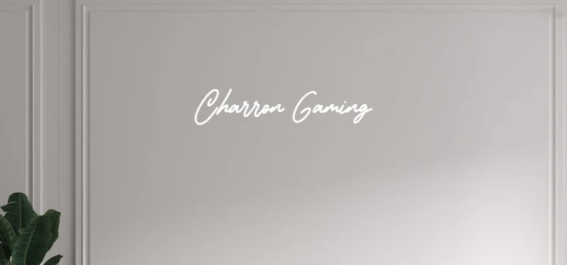 Custom text: Charron Gaming