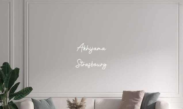 Custom text: Akhijama Strasbourg