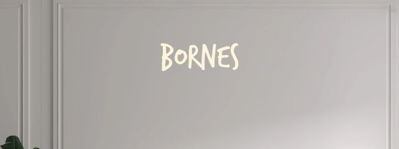 Custom text: bornes