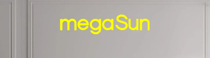Custom text: megaSun