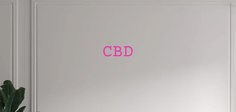 Custom text: CBD