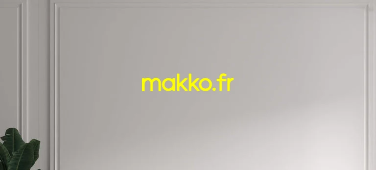 Custom text: makko.fr
